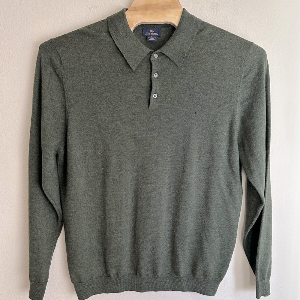 BROOKS BROTHERS merino wool sweater